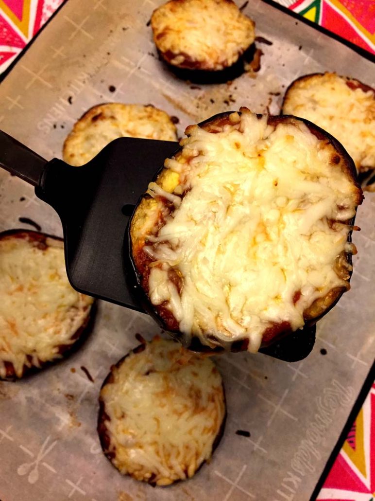 Eggplant Pizzas