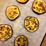 baking eggplant slices