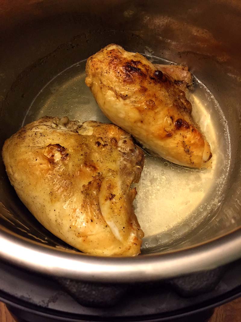 Instant Pot Bone In Chicken Breasts From Fresh Or Frozen Melanie Cooks