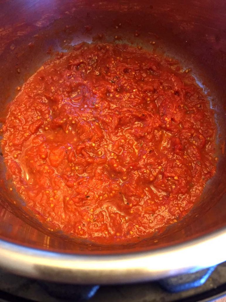 How To Make Tomato Sauce In The Instant Pot