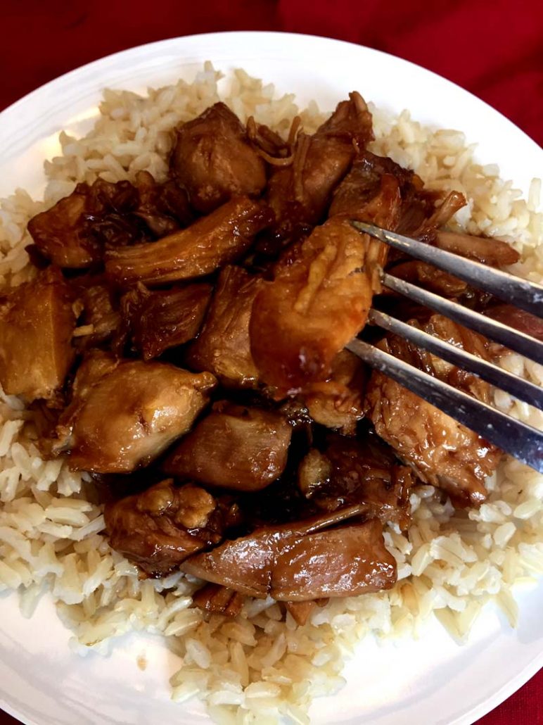 Pressure Cooker Chicken Teriyaki