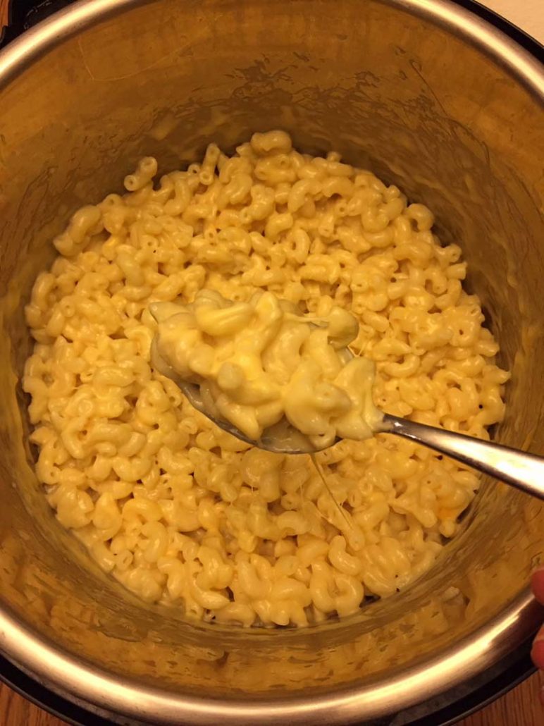 Homemade Macaroni And Cheese In Instant Pot With Real Melted Cheese