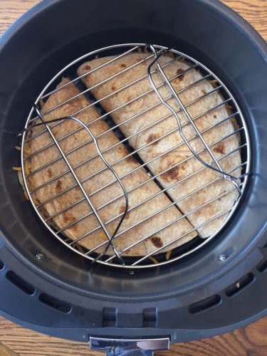 air fryer quesadillas step by step