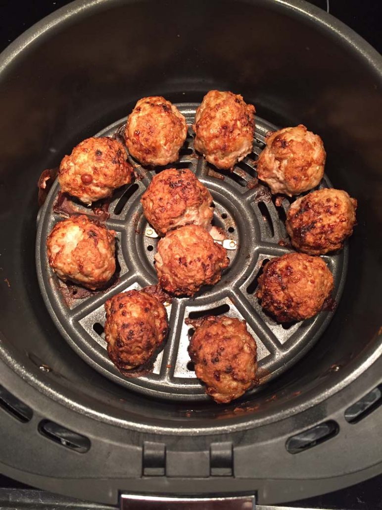 Air Fryer Meatballs Recipe