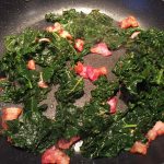 how to cook kale with bacon
