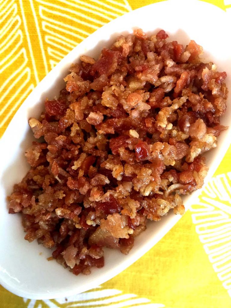 Homemade Bacon Bits (Real Bacon Crumbles)
