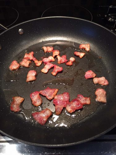 Fried Pieces Of Bacon