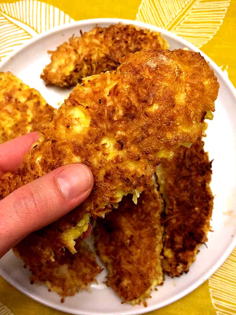 Coconut Crusted Chicken Tenders (Keto, GlutenFree) Melanie Cooks