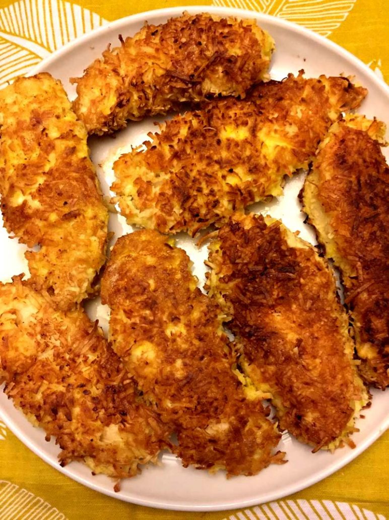 Coconut Crusted Chicken Tenders Recipe