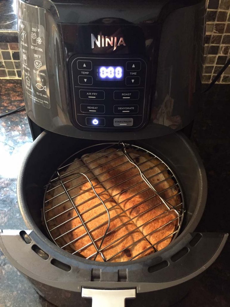 Chicken quesadillas in the air fryer