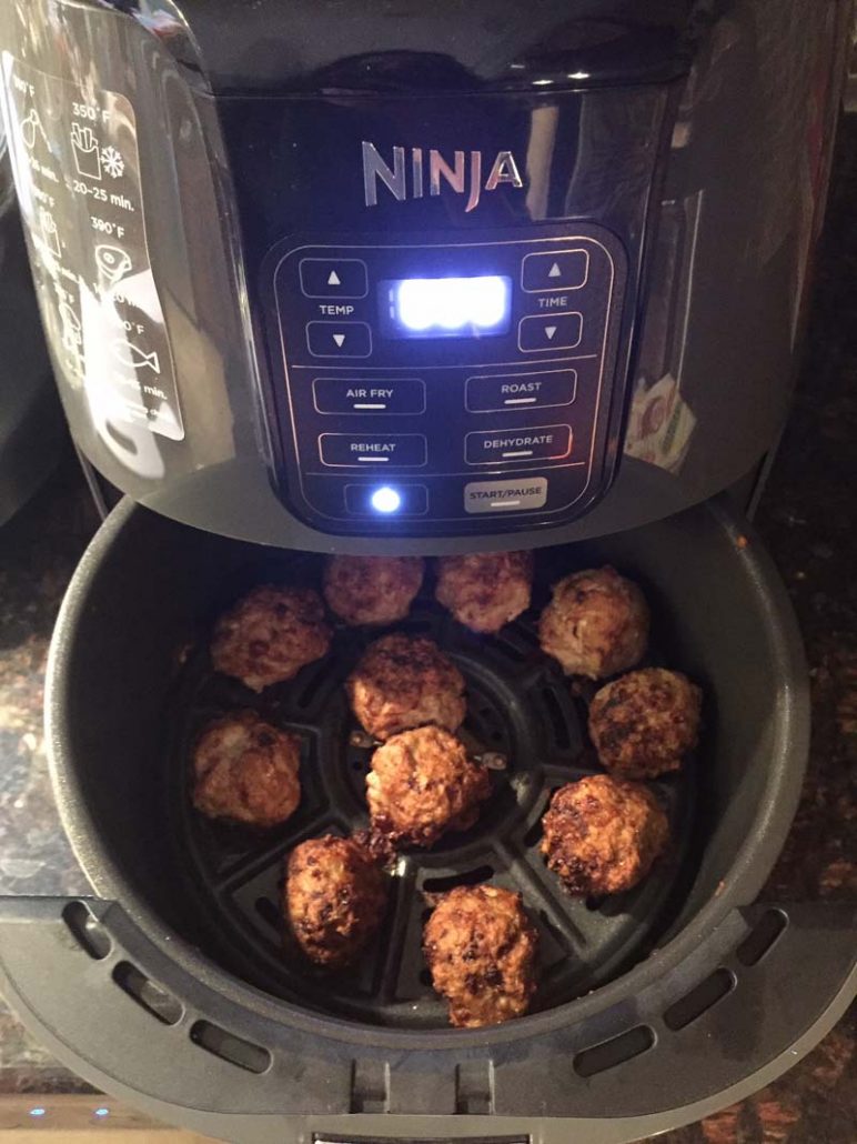 how to cook meatballs in the air fryer