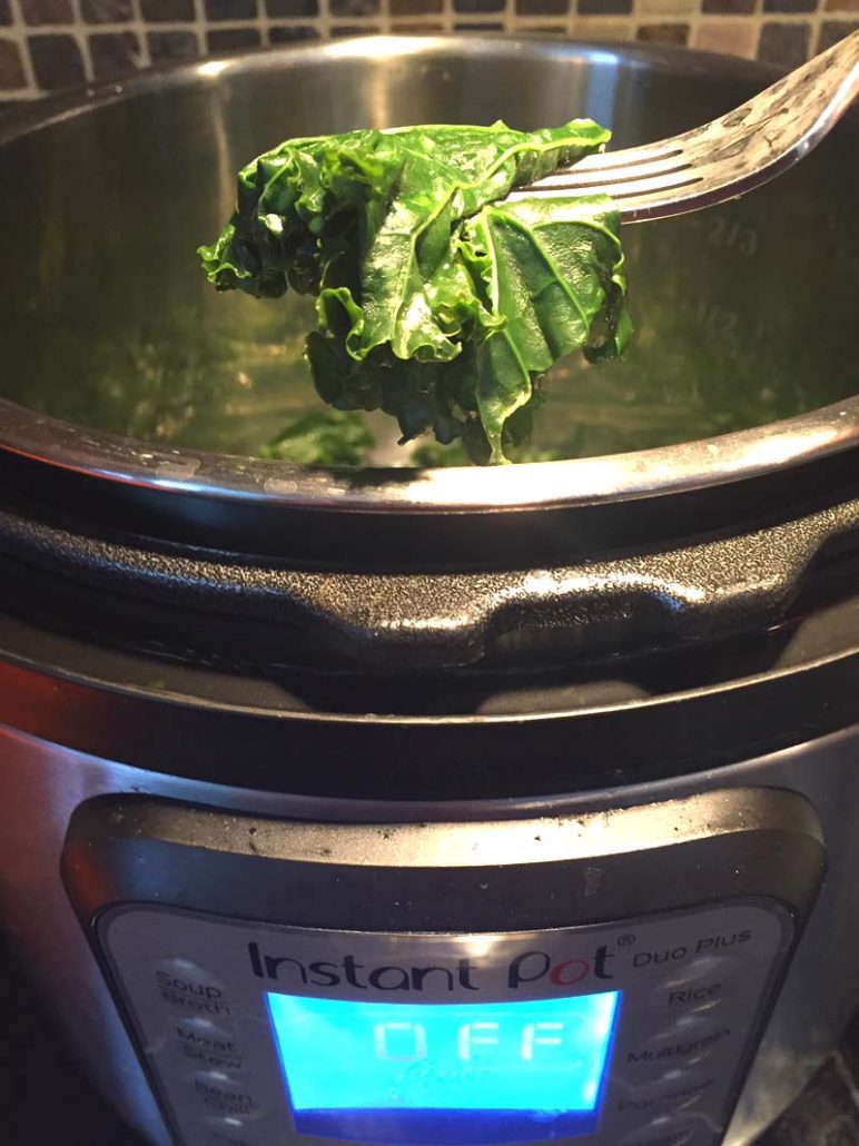 How To Cook Kale In The Instant Pot