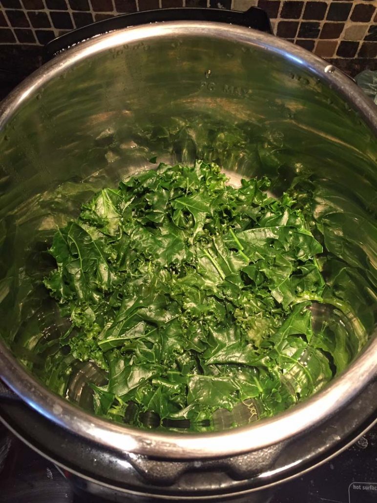 Cooked Kale In Instant Pot