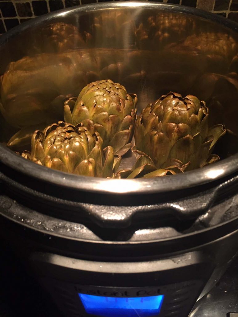 Instapot Artichoke