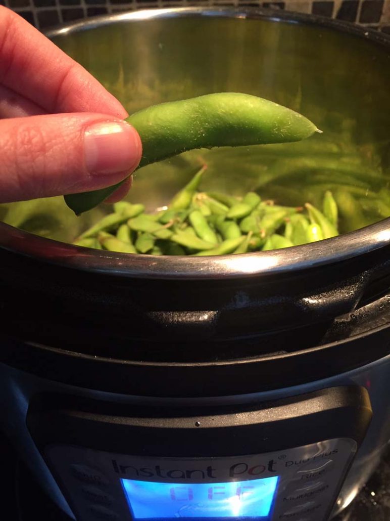 Cooking Frozen Edamame In The Instant Pot