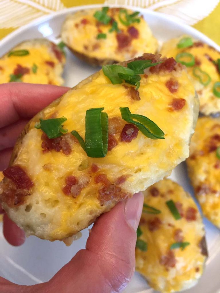 Instant Pot Twice Baked Potatoes