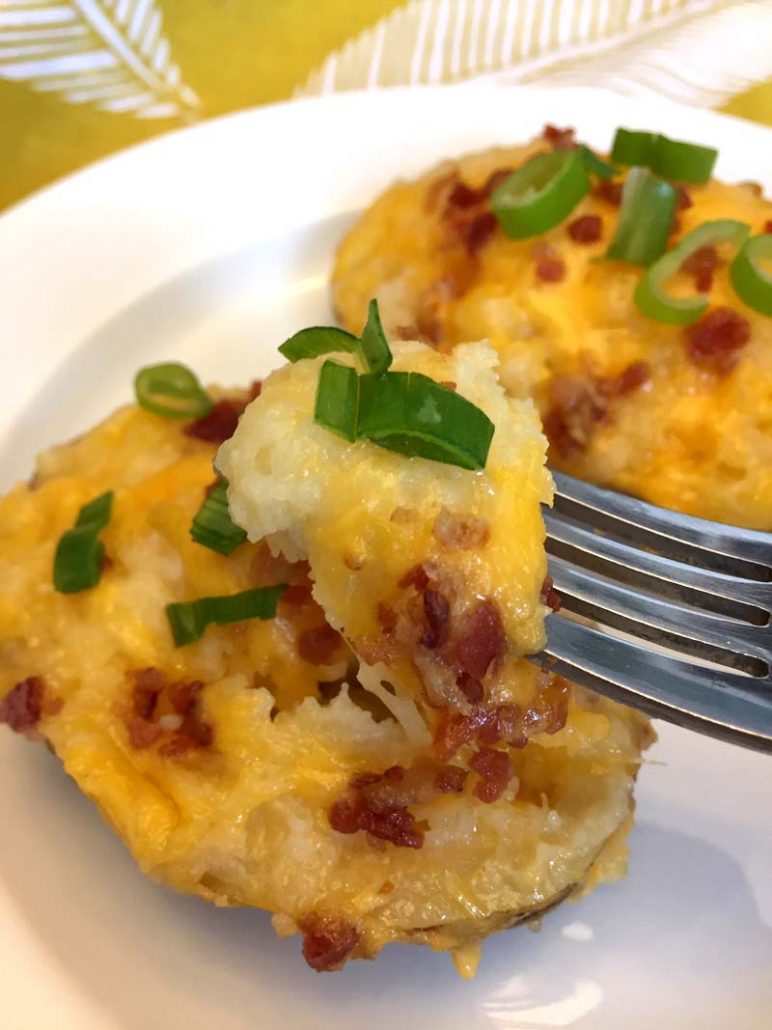 Instant Pot Twice Baked Potatoes