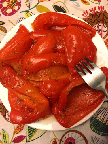 Instant Pot Italian Red Bell Peppers