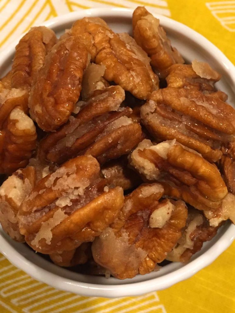 Low Carb Sugar-Free Candied Pecans Recipe