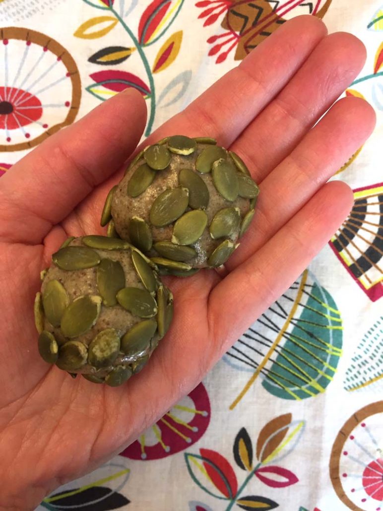 Pumpkin Seeds Protein Balls