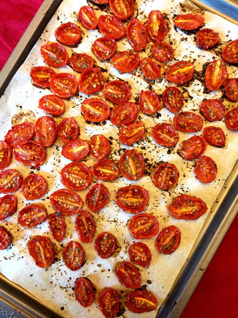 Baked Cherry Tomatoes