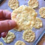 Keto Baked Parmesan Crisps Chips