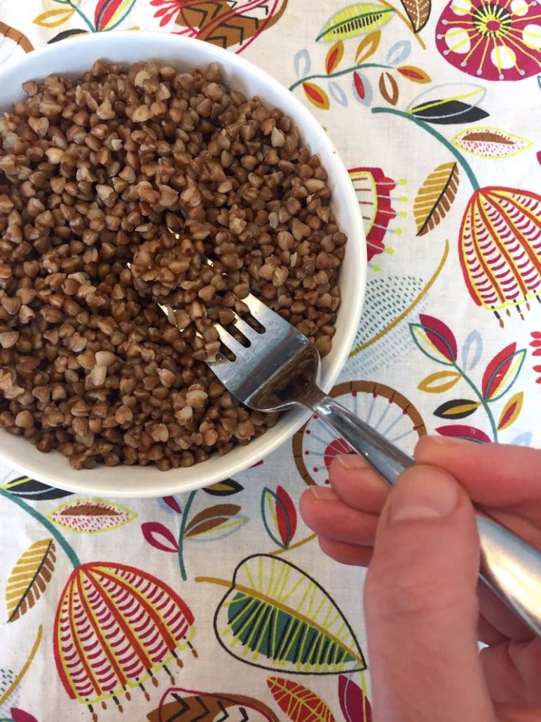 Instant pot buckwheat kasha grechka