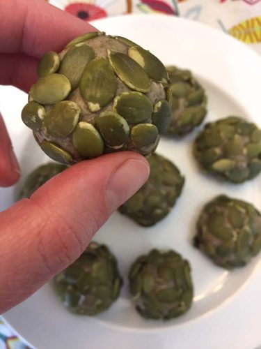 Keto Pumpkin Seeds Energy Balls