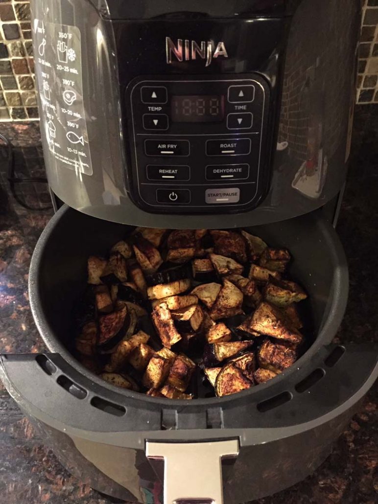 How to cook eggplant in the air fryer