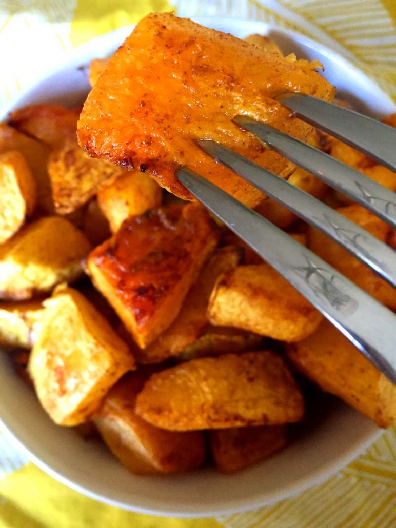 air fried butternut squash