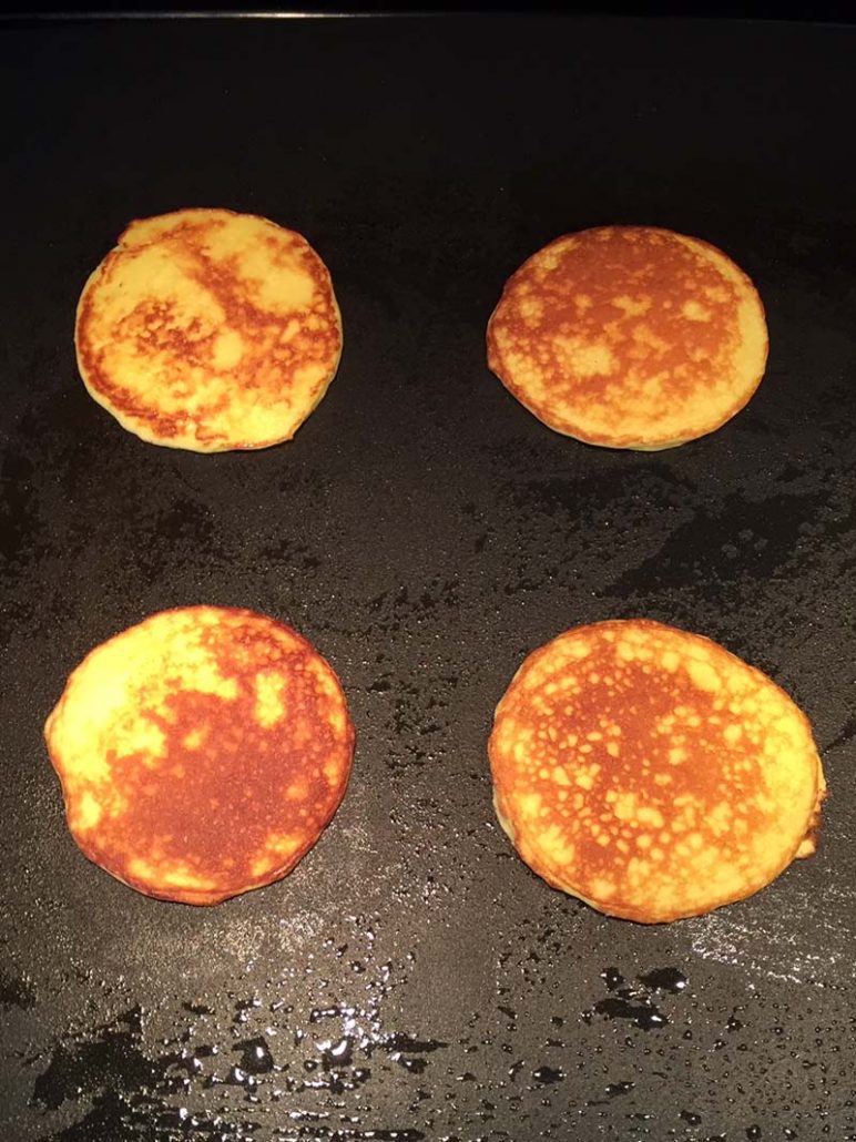 low carb pancakes with coconut flour