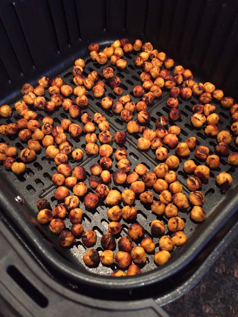 Air Fryer Roasted Chickpeas Recipe