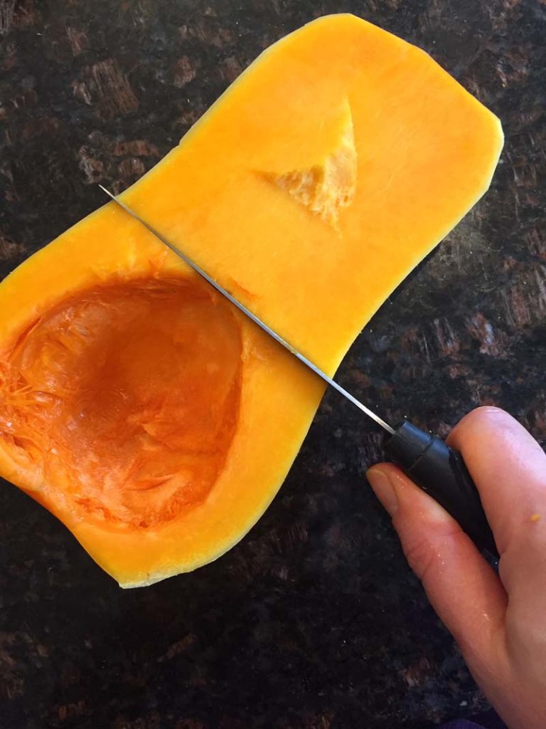 How To Peel And Cut A Butternut Squash