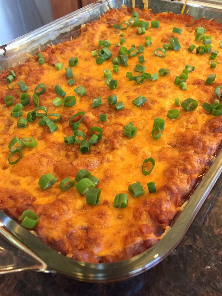 Easy enchilada bake