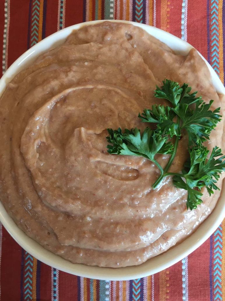 Vegan refried beans