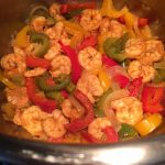 Instant Pot Shrimp Fajitas