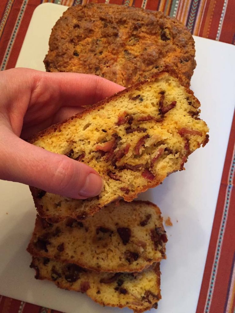 Keto Cheese Bread With Bacon Melanie Cooks