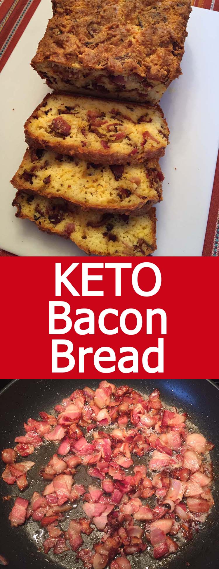Keto Cheese Bread With Bacon Melanie Cooks