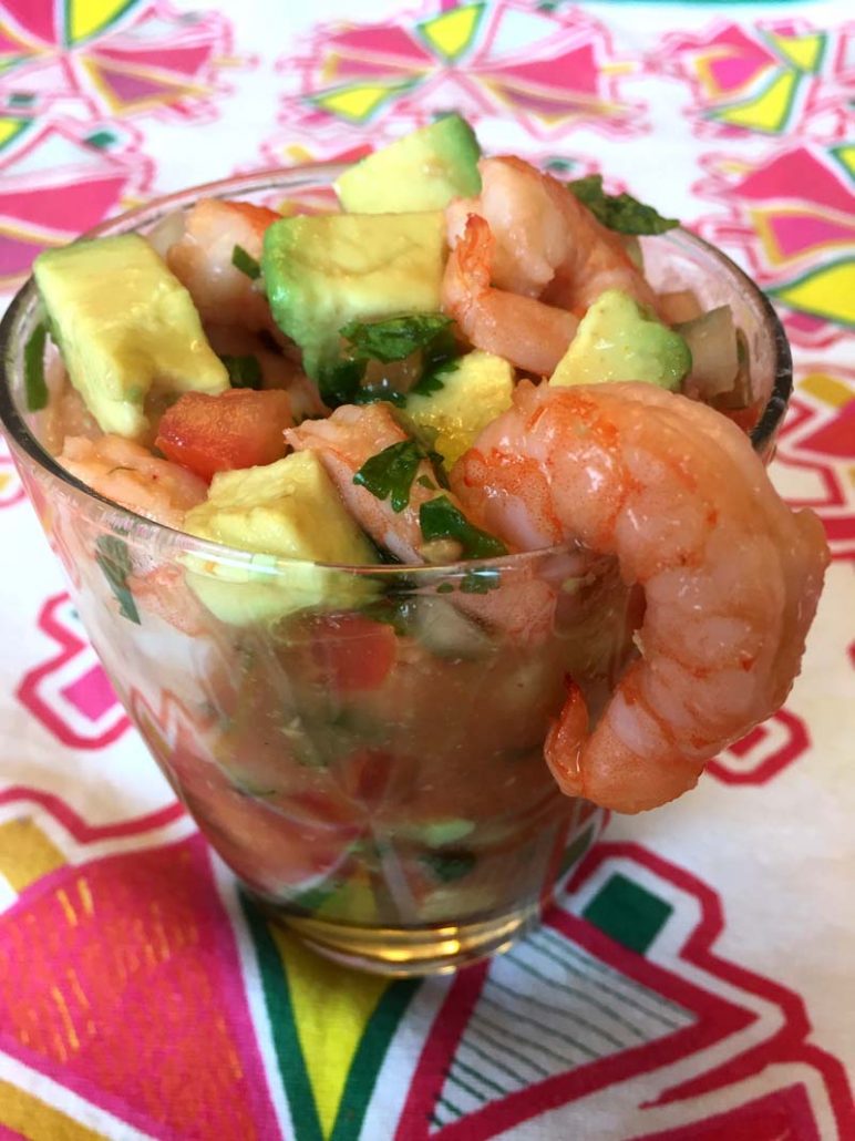 Authentic Mexican Shrimp Cocktail