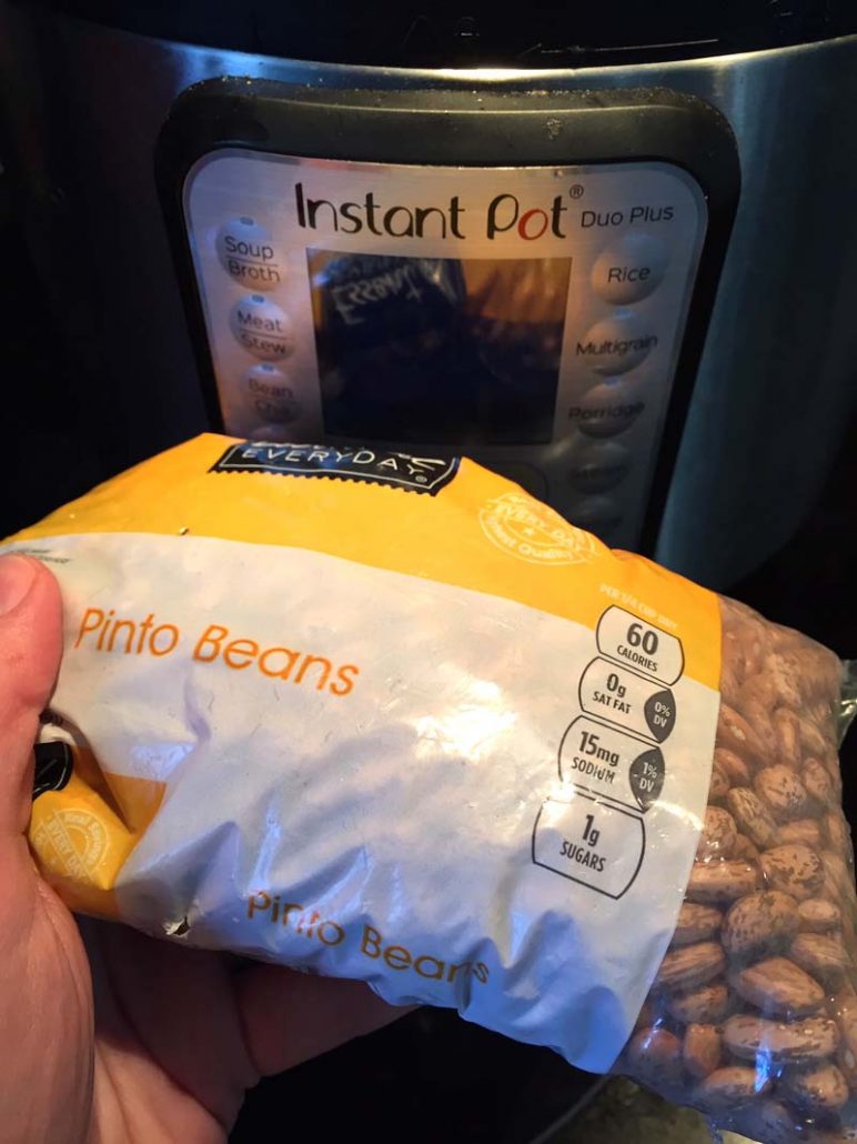 Cooking Dry Pinto Beans In The Instant Pot