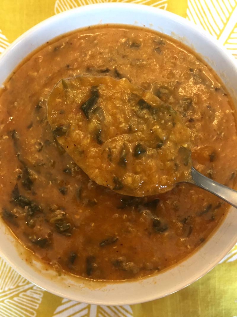 pressure cooker lentil soup