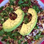 Vegan Avocado Quinoa Bowl