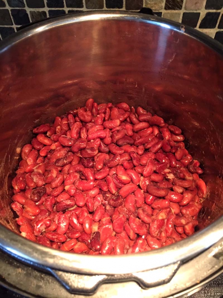 pressure cooker kidney beans recipe