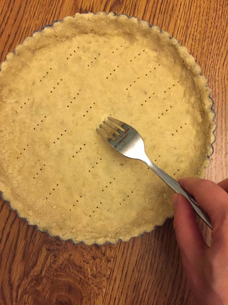 gluten free almond flour crust