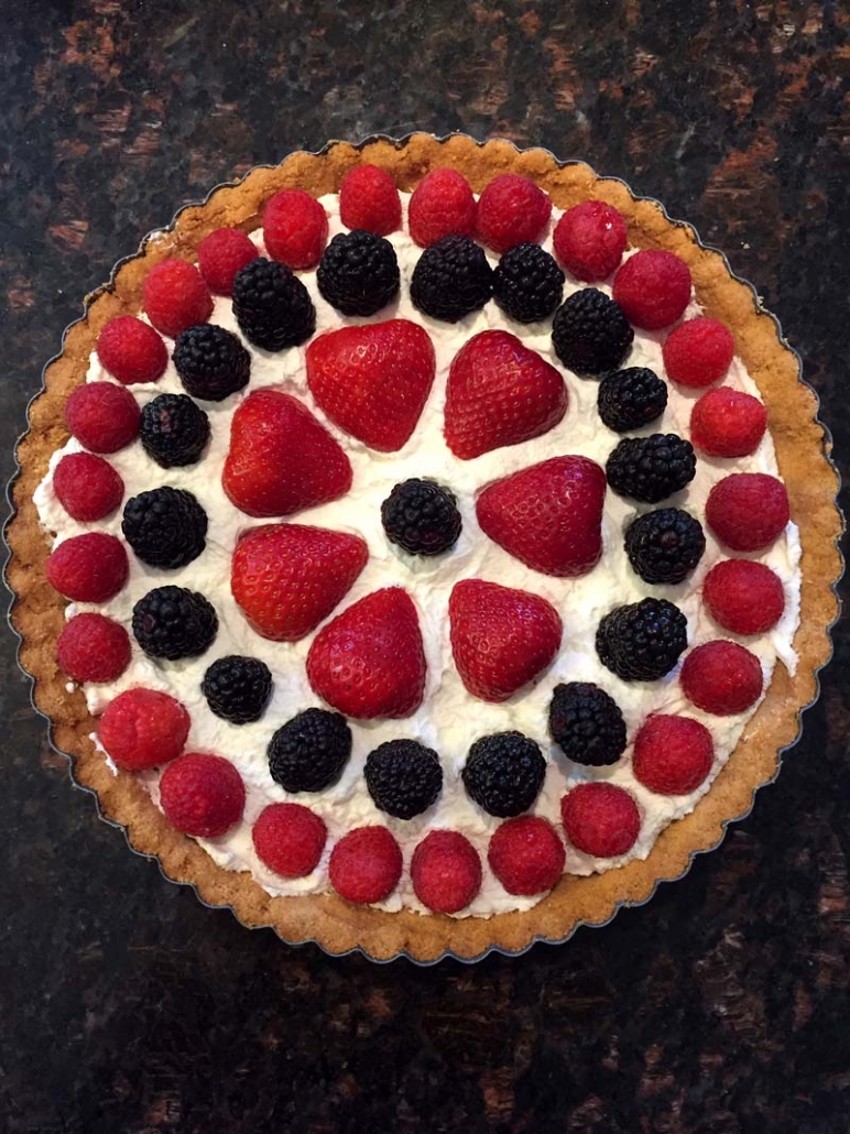 Low Carb Fruit Tart With Almond Flour