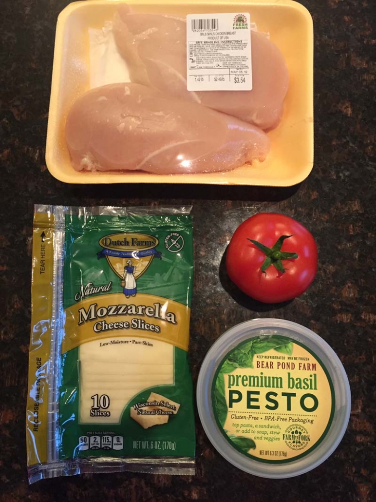 Chicken Pesto Casserole Ingredients