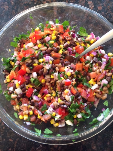 how to make cowboy caviar salad