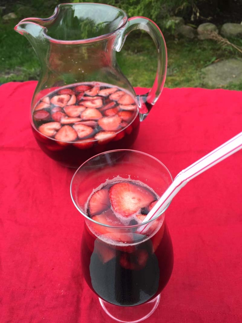 easy low carb sangria