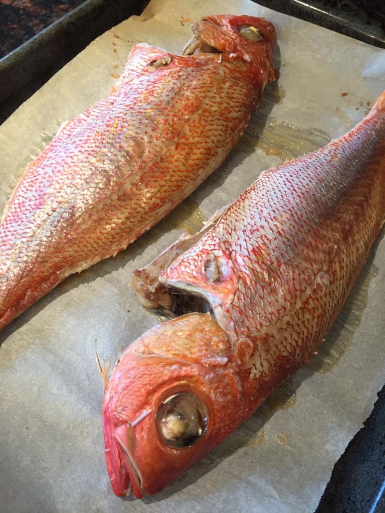 Baked Whole Red Snapper Recipe