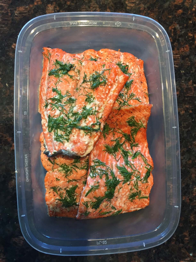 salmon meal prep